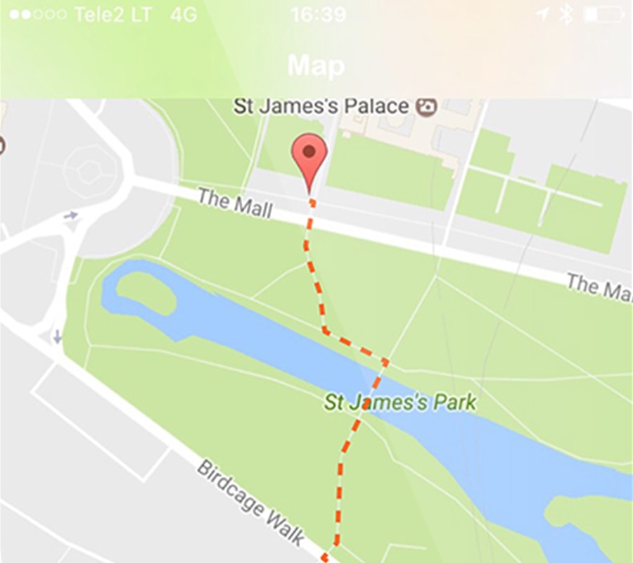 bike tracking map